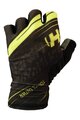 HAVEN Cycling fingerless gloves - PENNUTO - black/green