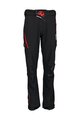 HAVEN Cycling long trousers withot bib - POLARTIS - red/black