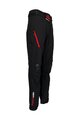 HAVEN Cycling long trousers withot bib - POLARTIS - black/red