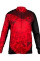 HAVEN Cycling winter long sleeve jersey - STRATO - red