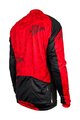 HAVEN Cycling winter long sleeve jersey - STRATO - red