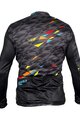 HAVEN Cycling winter long sleeve jersey - STRATO - black/multicolour