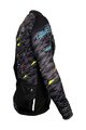 HAVEN Cycling winter long sleeve jersey - STRATO - black/multicolour