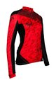 HAVEN Cycling winter long sleeve jersey - STRATO - red