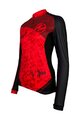 HAVEN Cycling winter long sleeve jersey - STRATO - red