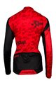 HAVEN Cycling winter long sleeve jersey - STRATO - red