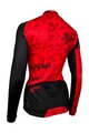 HAVEN Cycling winter long sleeve jersey - STRATO - red