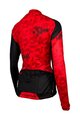 HAVEN Cycling winter long sleeve jersey - STRATO - red