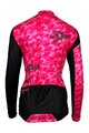 HAVEN Cycling winter long sleeve jersey - STRATO - pink