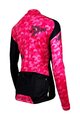 HAVEN Cycling winter long sleeve jersey - STRATO - pink