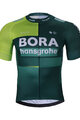 BONAVELO Cycling short sleeve jersey and shorts - BORA 2024 - red/black/green