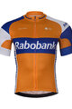 BONAVELO Cycling short sleeve jersey - RABOBANK - orange/blue