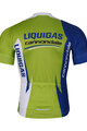 BONAVELO Cycling short sleeve jersey - LIQUIGAS CANNONDALE - blue/green/white