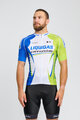 BONAVELO Cycling short sleeve jersey - LIQUIGAS CANNONDALE - blue/green/white