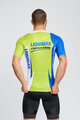 BONAVELO Cycling short sleeve jersey - LIQUIGAS CANNONDALE - blue/green/white