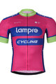 BONAVELO Cycling short sleeve jersey - LAMPRE - pink/blue