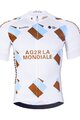 BONAVELO Cycling short sleeve jersey - AG2R LA MONDIALE - white/blue