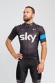 BONAVELO Cycling short sleeve jersey - SKY - black