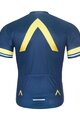BONAVELO Cycling short sleeve jersey - AQUA BLUE - blue/gold