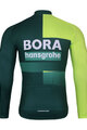 BONAVELO Cycling winter long sleeve jersey - BORA 2024 WINTER - green