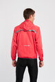 HOLOKOLO Cycling rain jacket - NEON - red