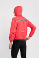 HOLOKOLO Cycling rain jacket - NEON - red