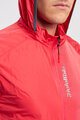 HOLOKOLO Cycling rain jacket - NEON - red