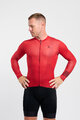 HOLOKOLO Cycling summer long sleeve jersey - VICTORIOUS ELITE - red