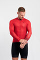 HOLOKOLO Cycling summer long sleeve jersey - VICTORIOUS ELITE - red