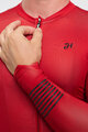 HOLOKOLO Cycling summer long sleeve jersey - VICTORIOUS ELITE - red