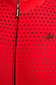 HOLOKOLO Cycling winter long sleeve jersey - STARLIGHT WINTER - red