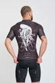 HOLOKOLO Cycling short sleeve jersey - OCTOPUS - black/white