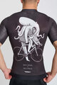 HOLOKOLO Cycling short sleeve jersey - OCTOPUS - black/white