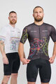 HOLOKOLO Cycling short sleeve jersey - MAAPPI DARK - black/multicolour