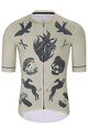 HOLOKOLO Cycling short sleeve jersey - CRUST - ivory/black