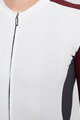 HOLOKOLO Cycling thermal jacket - SPECIAL - white/bordeaux