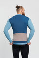 HOLOKOLO Cycling winter long sleeve jersey - SPECIAL - blue