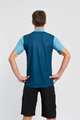 HOLOKOLO Cycling short sleeve jersey - ADVENTURE - blue