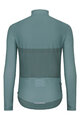 HOLOKOLO Cycling winter long sleeve jersey - STRIPES WINTER - light green