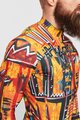 HOLOKOLO Cycling winter long sleeve jersey - WILDLY WINTER - yellow/multicolour