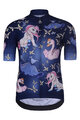 HOLOKOLO Cycling short sleeve jersey - FAIRY TALE - blue