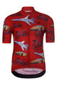 HOLOKOLO Cycling short sleeve jersey - SPEED - red