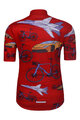 HOLOKOLO Cycling short sleeve jersey - SPEED - red