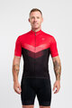 HOLOKOLO Cycling short sleeve jersey - ARROW II - red/black