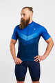 HOLOKOLO Cycling short sleeve jersey - ARROW II - blue