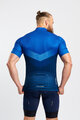 HOLOKOLO Cycling short sleeve jersey - ARROW II - blue