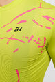 HOLOKOLO Cycling short sleeve jersey - PASSION - yellow