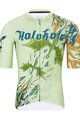 HOLOKOLO Cycling short sleeve jersey - DRAGON - light green