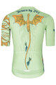 HOLOKOLO Cycling short sleeve jersey - DRAGON - light green