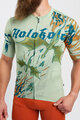 HOLOKOLO Cycling short sleeve jersey - DRAGON - light green